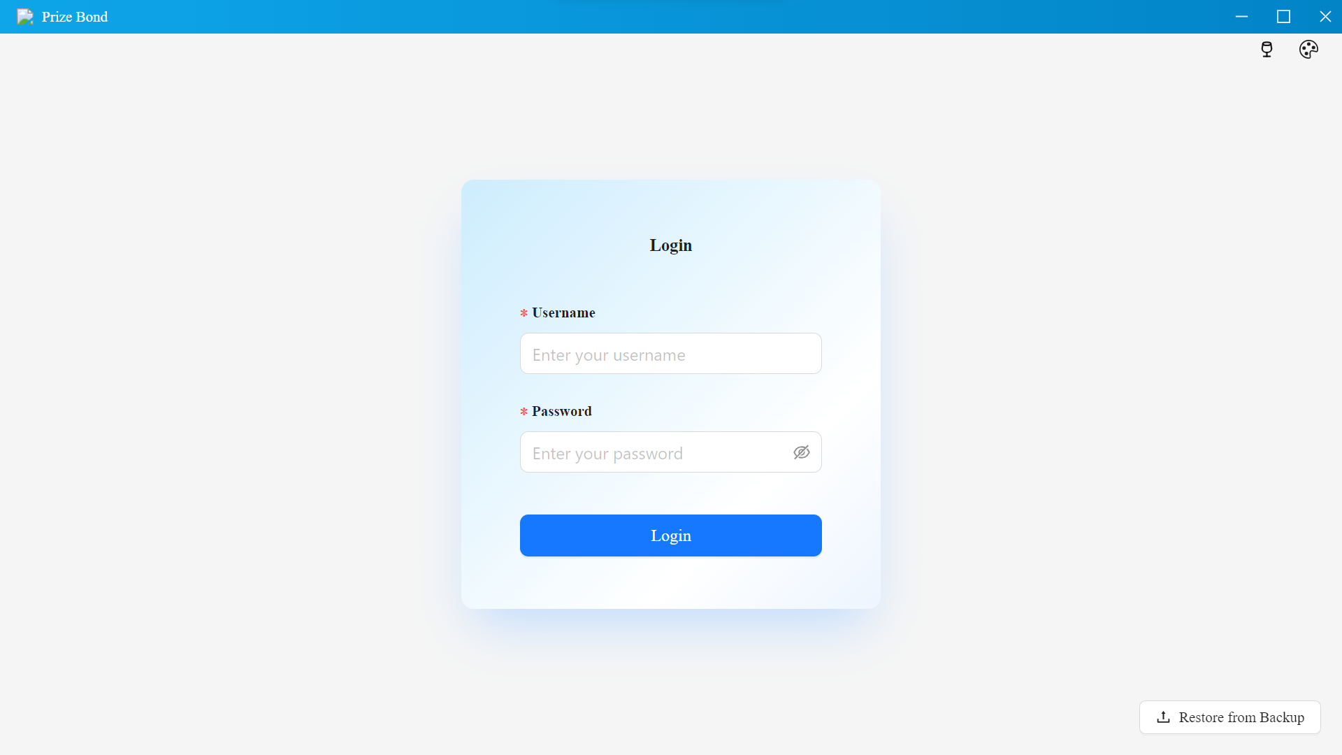 Prize Bond Management System